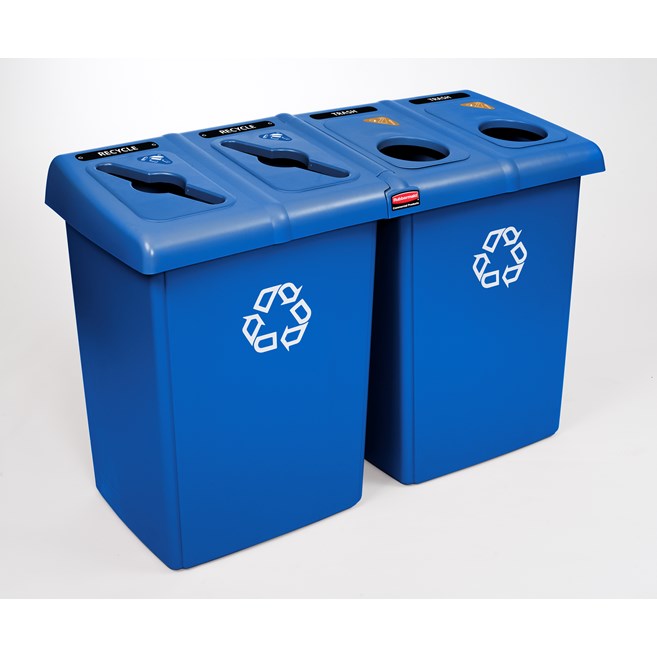 De Rubbermaid Commercial Glutton® vuilnisbak is ideaal voor drukke omgevingen.