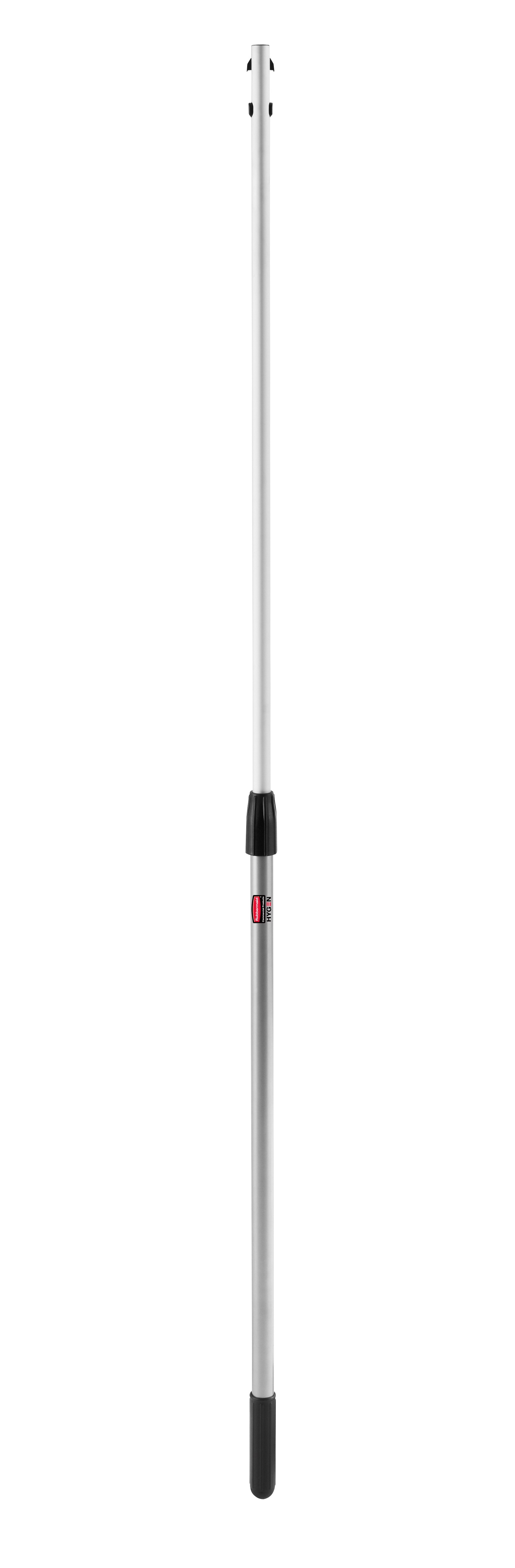HYGEN™ Quick-Connect handles and poles make cleaning more efficient in every area of the facility by reaching the highest spaces with ease. The unique connection mechanism allows for easy, time-saving tool exchange.