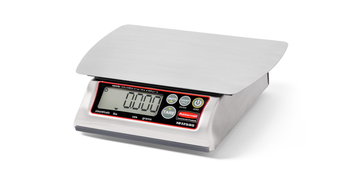 Premium Digital Portion Control Scale | Rubbermaid Commercia
