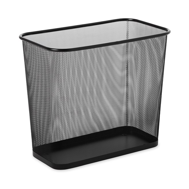 De Vuilnisbak van Rubbermaid Commercial is ruimtebesparend en zuinig. Deze vuilnisbak is vervaardigd van brandveilig staal en gepoedercoat in een zwarte afwerking.
