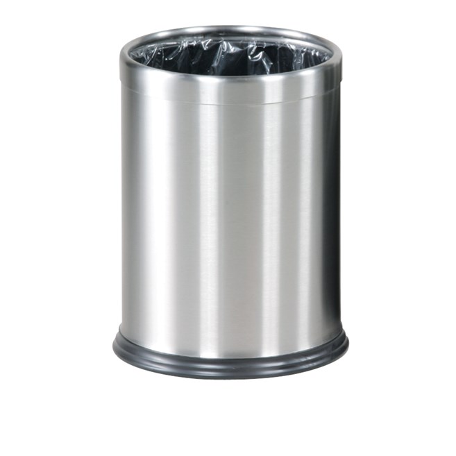 Award-winning design conceals can liner for a neat appearance