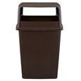The Glutton® Hooded Top with Doors is designed for the Glutton® 56 gal Container (FG256B00, sold separately).