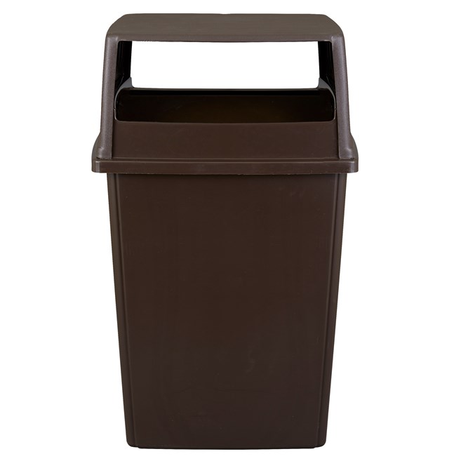 The Glutton® Hooded Top with Doors is designed for the Glutton® 56 gal Container (FG256B00, sold separately).