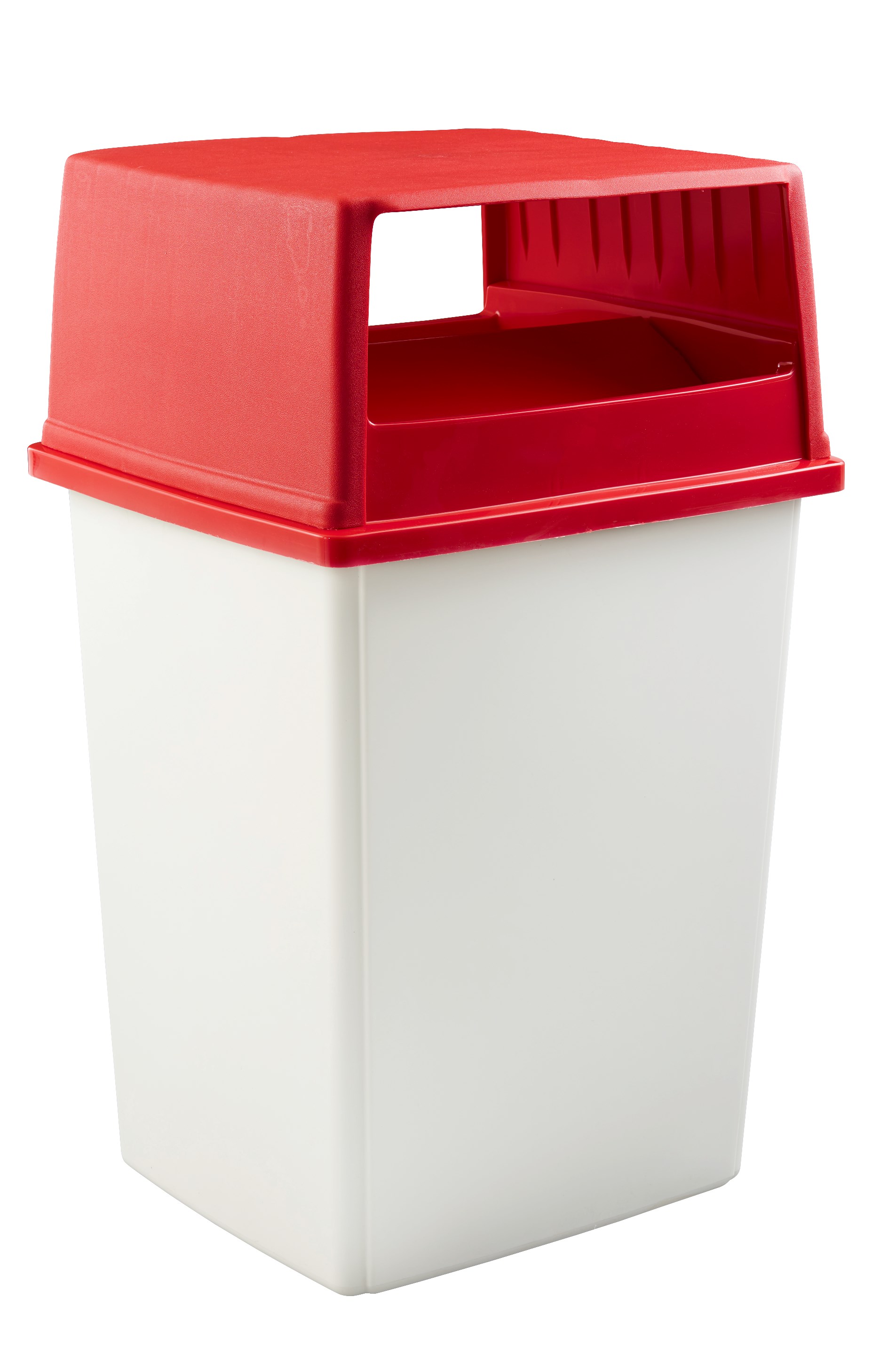 The Glutton® Hooded Top with Doors is designed for the Glutton® 56 gal Container (FG256B00, sold separately).