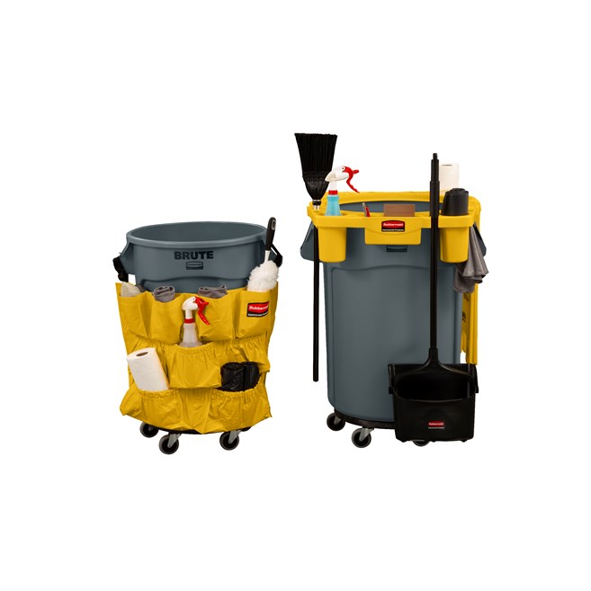 The Rubbermaid Commercial BRUTE® Dolly provides easy mobility and maneuverability when collecting and transporting heavy loads.