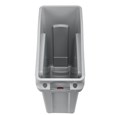 The Rubbermaid Commercial Slim Jim® Under-Counter containers are a purpose-built solution for space efficient waste disposal under the counter.