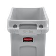 The Rubbermaid Commercial Slim Jim® Under-Counter containers are a purpose-built solution for space efficient waste disposal under the counter.