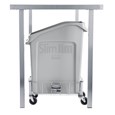 The Rubbermaid Commercial Slim Jim® Under-Counter containers are a purpose-built solution for space efficient waste disposal under the counter.