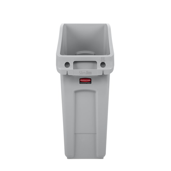 The Rubbermaid Commercial Slim Jim® Under-Counter containers are a purpose-built solution for space efficient waste disposal under the counter.