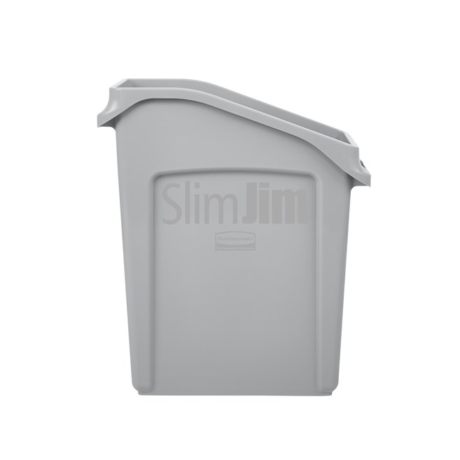 The Rubbermaid Commercial Slim Jim® Under-Counter containers are a purpose-built solution for space efficient waste disposal under the counter.