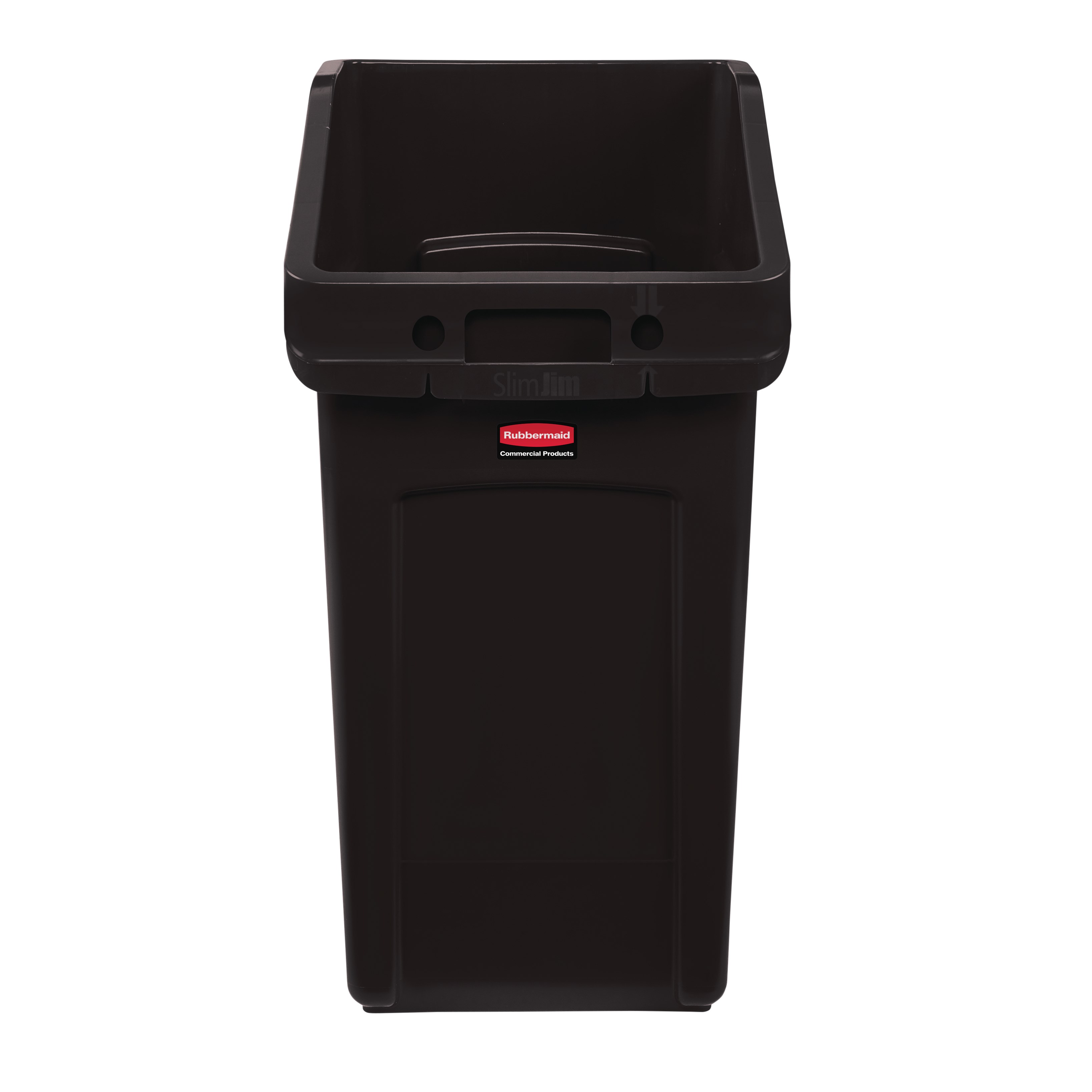 The Rubbermaid Commercial Slim Jim® Under-Counter containers are a purpose-built solution for space efficient waste disposal under the counter.