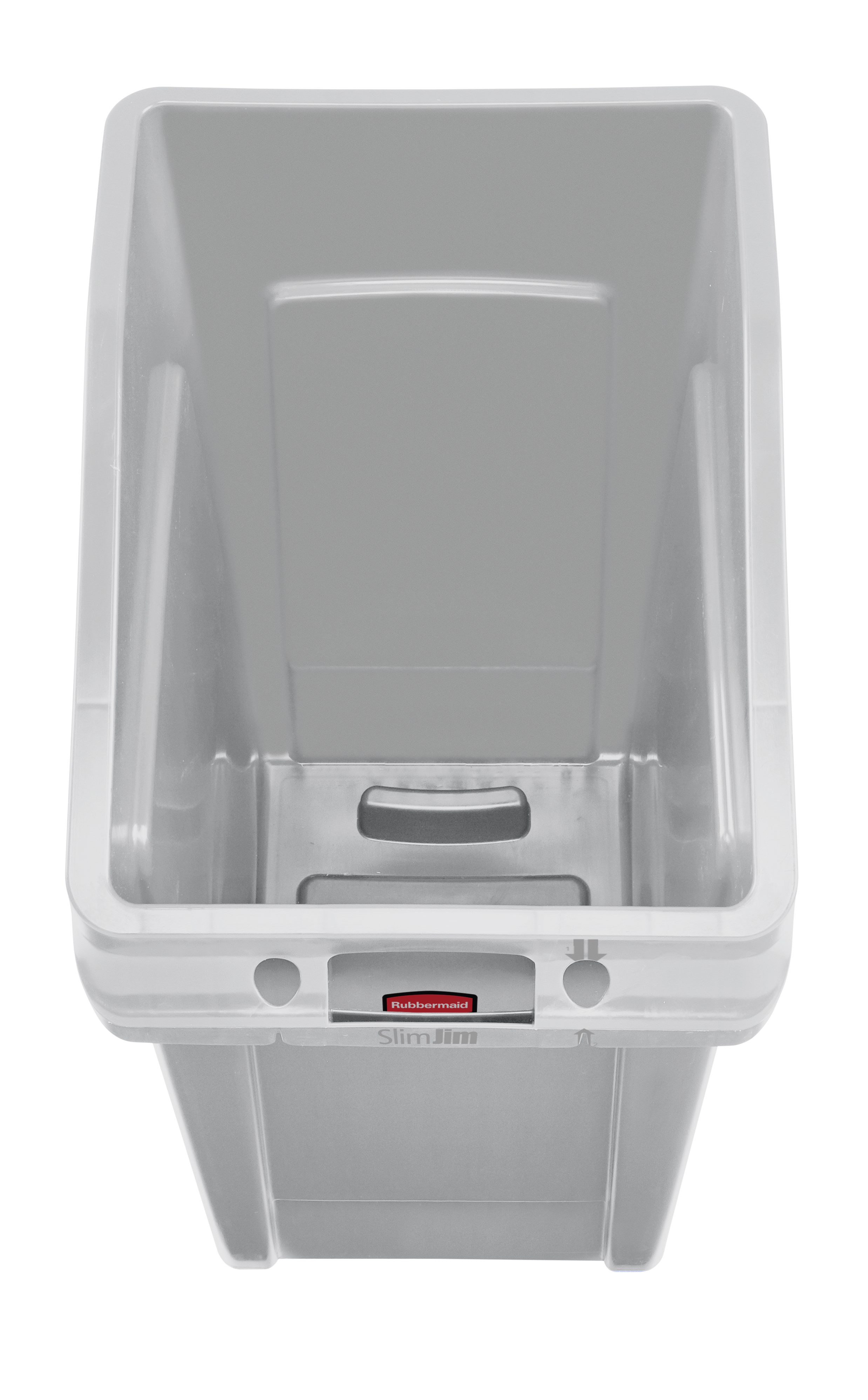The Rubbermaid Commercial Slim Jim® Under-Counter containers are a purpose-built solution for space efficient waste disposal under the counter.