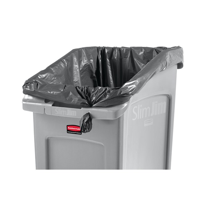 The Rubbermaid Commercial Slim Jim® Under-Counter containers are a purpose-built solution for space efficient waste disposal under the counter.