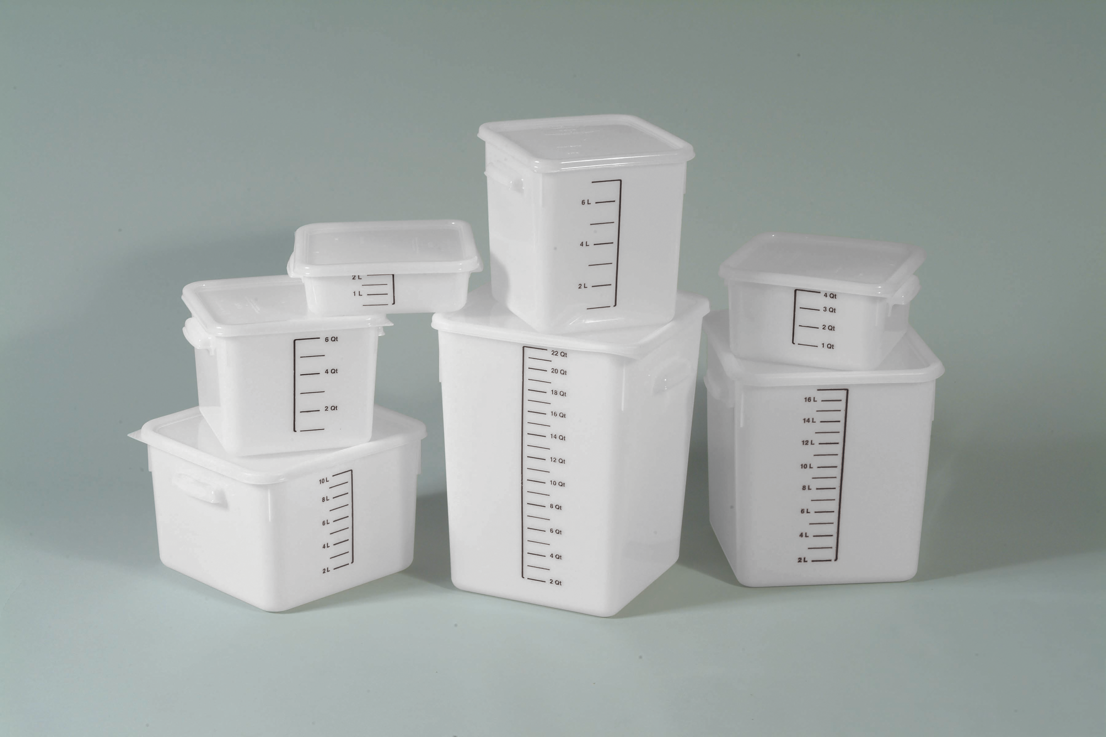 Space Saving Square Containers