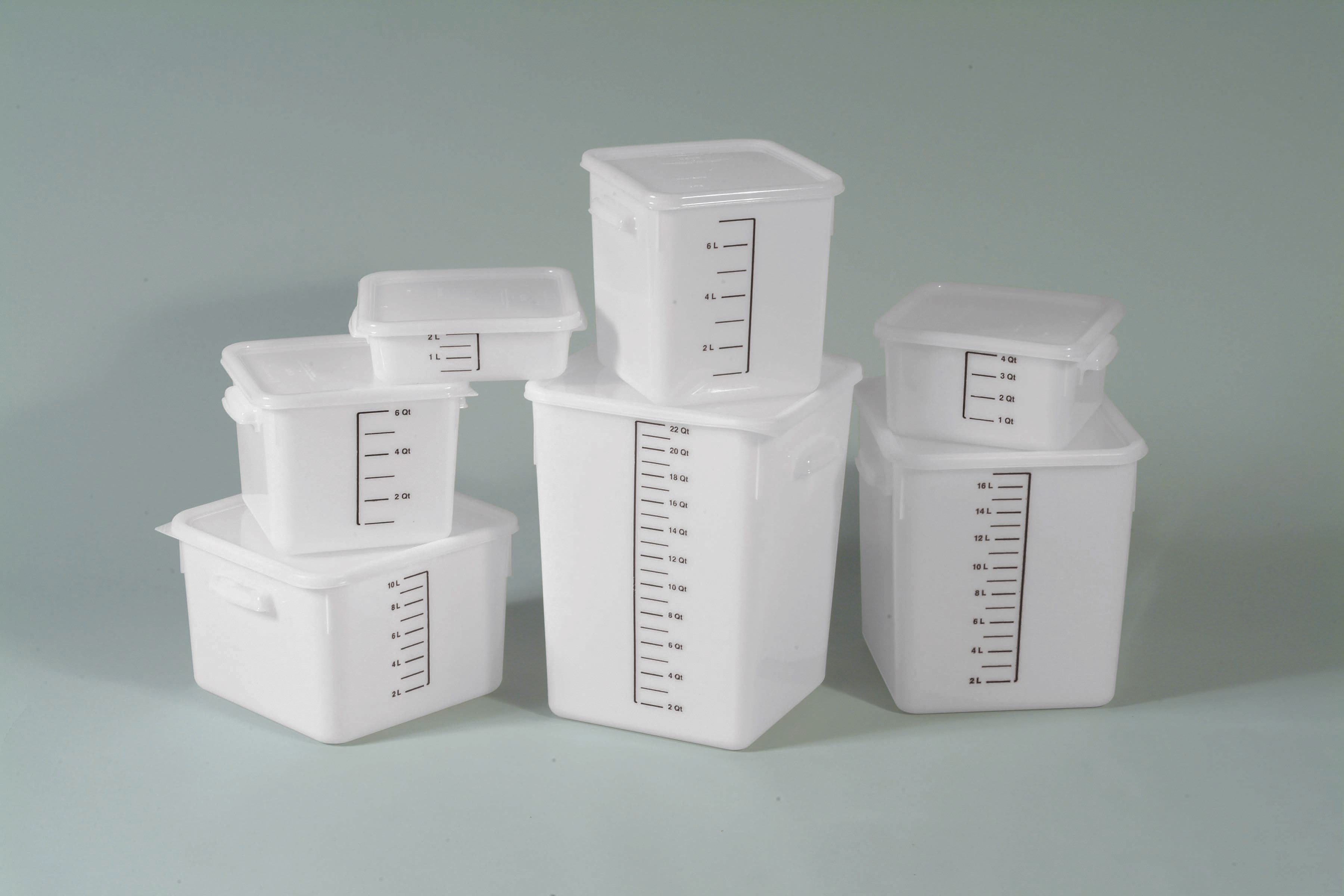 Space Saving Square Containers