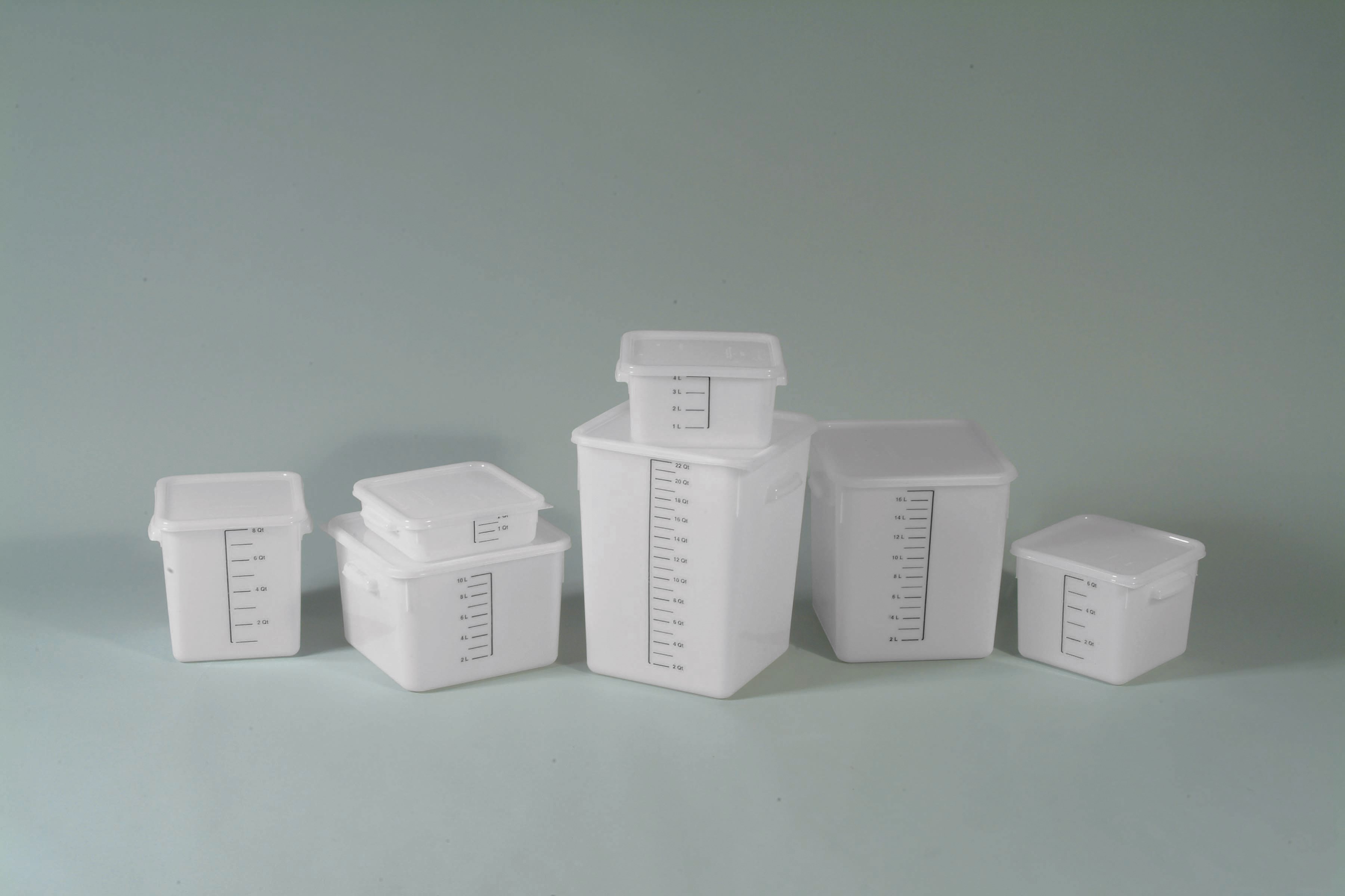 Space Saving Square Containers