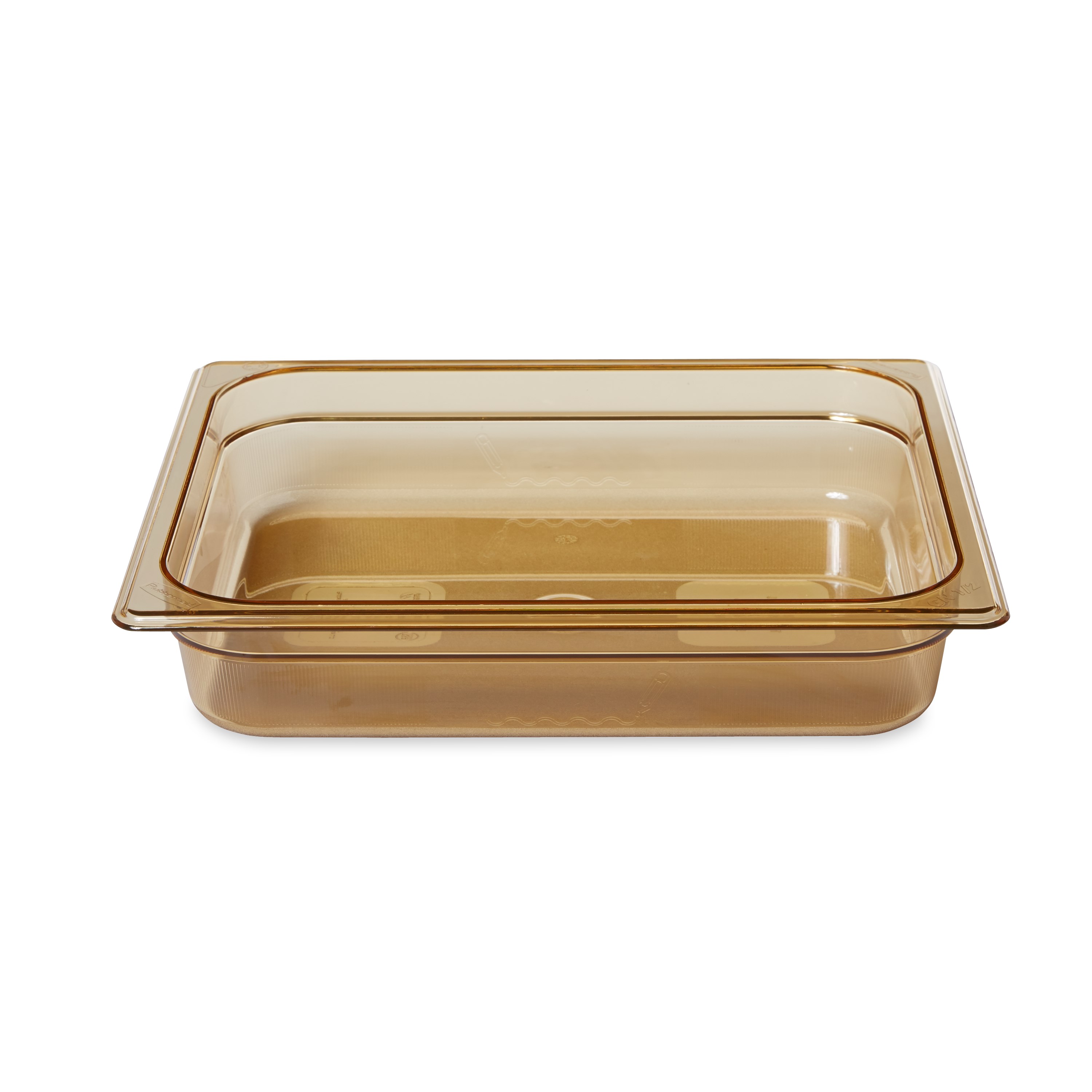 Heavy Duty Hot food pans in industry standard, gastronorm sizes.  Steam table and microwave safe