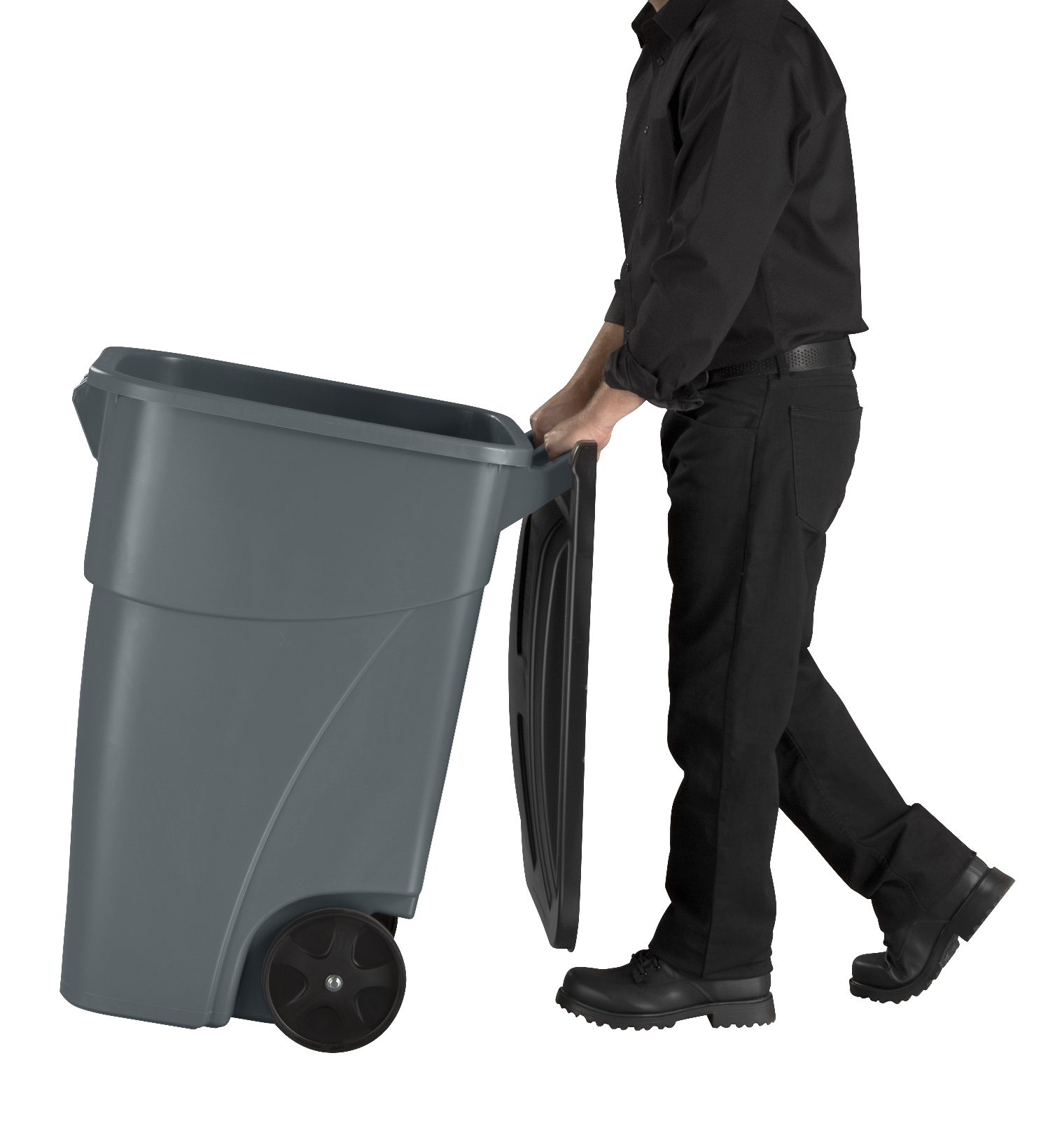 Elevata mobilità. Ideale per il trasporto dei materiali, di rifiuti indifferenziati e la raccolta dei rifiuti ingombranti.