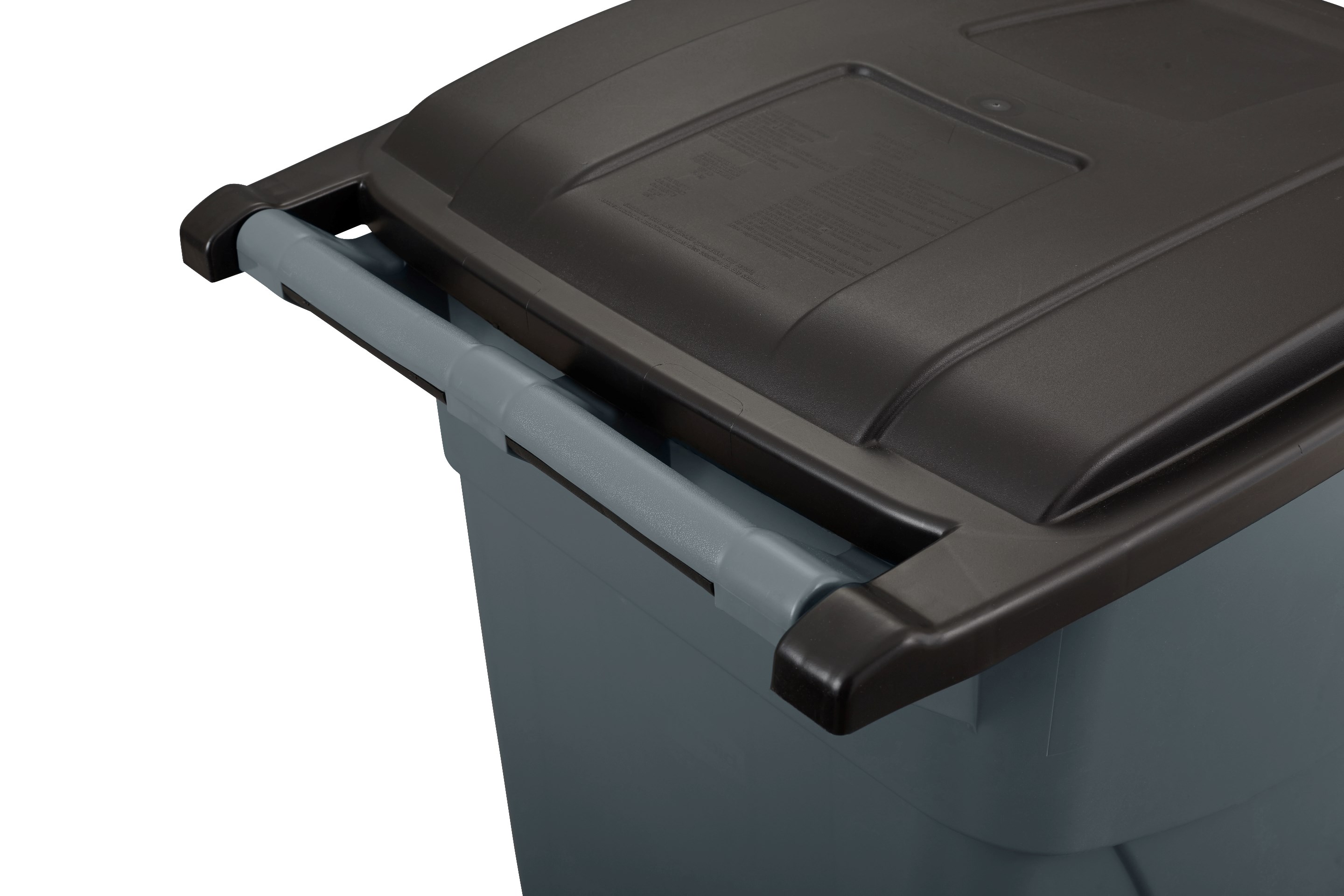 Easy mobility for material handling, general refuse, and bulk waste collection.