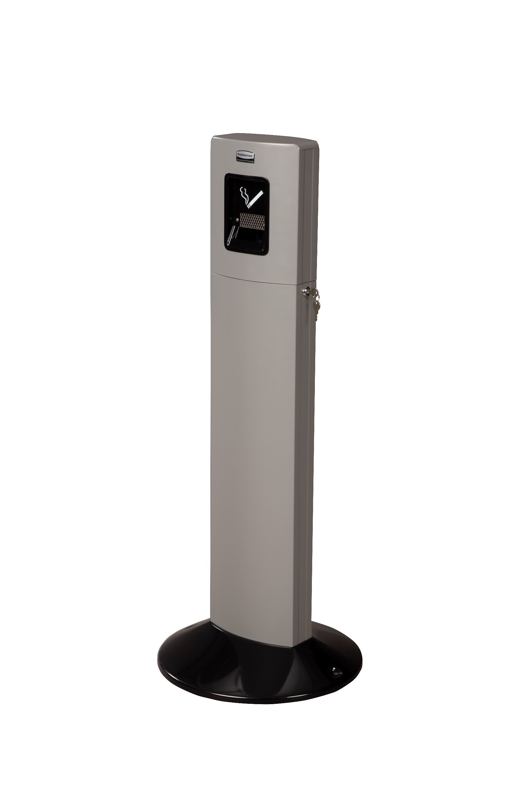 The Metropolitan Smokers' Station is a stylish all-metal, high-capacity smokers' station.