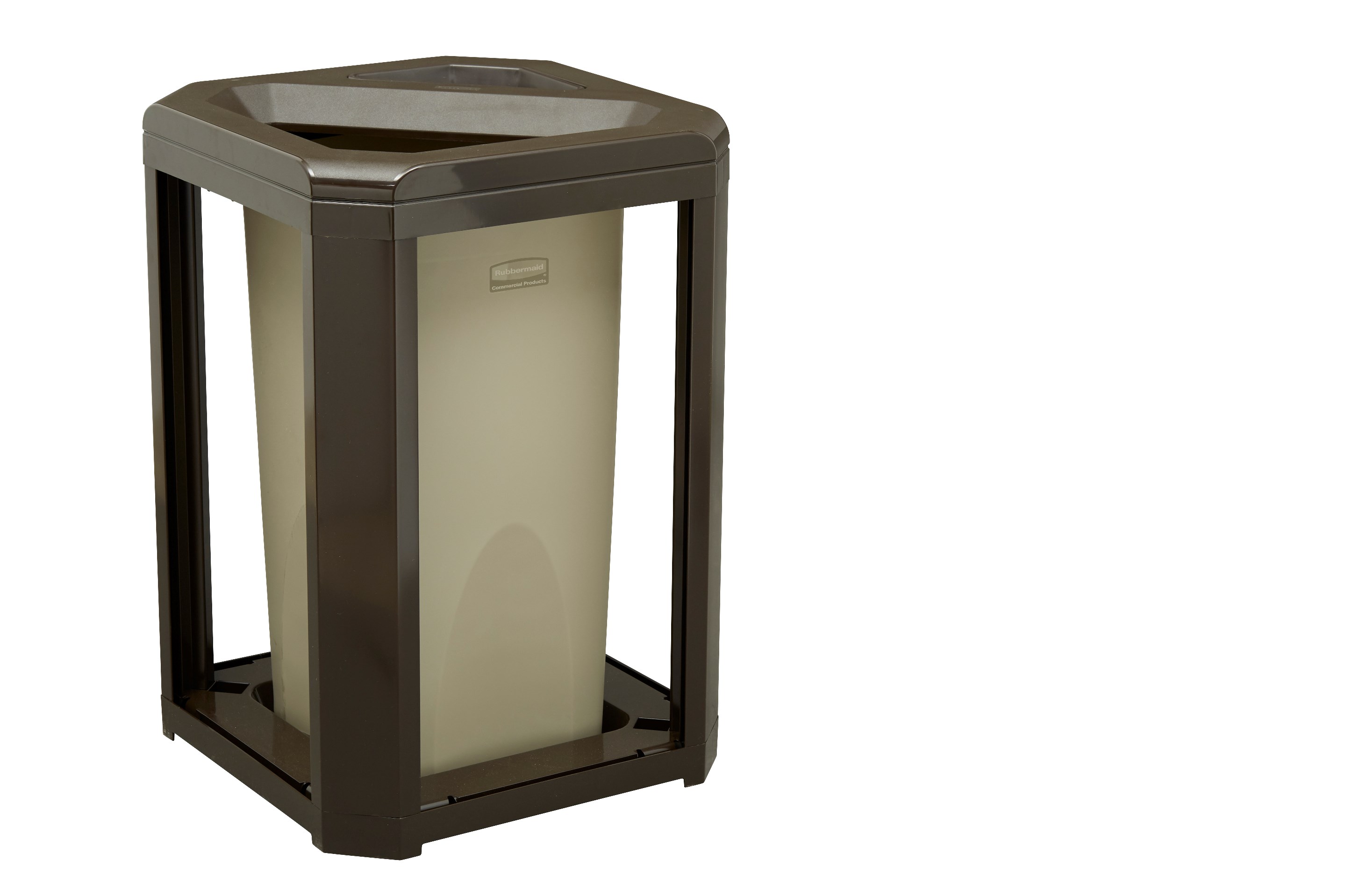 High volume refuse collection and smoking management for indoor and outdoor areas, including building entrances, lobbies and malls