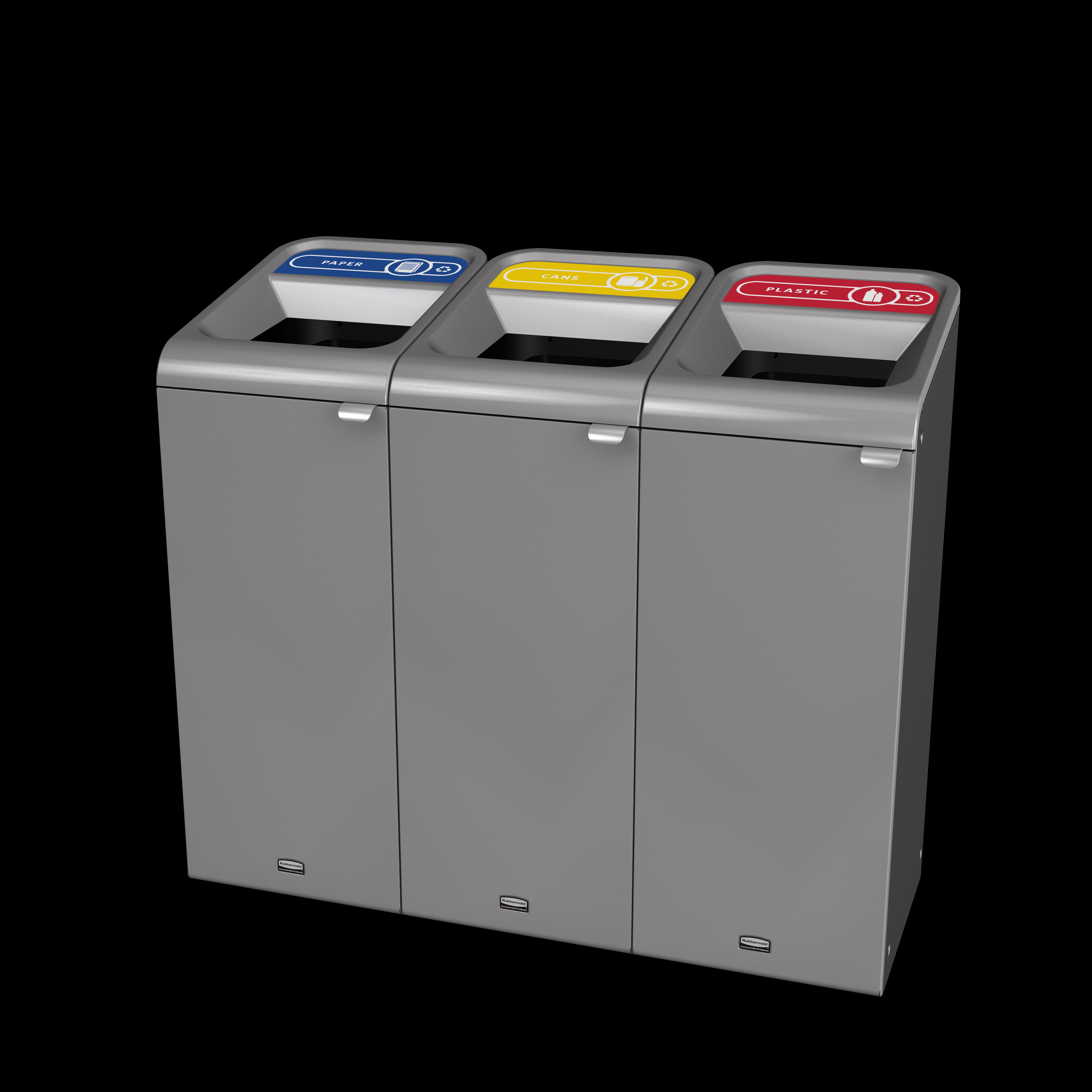 The Configure™ Decorative Waste Containers provide a recycling solution with sleek, smooth surfaces and contoured edges. This recycling system has a modern appearance that will fit seamlessly into any indoor or outdoor commercial environment. Please note: this SKU is a Configure™ 1-Stream 15 Gallon container with a "Plastic" label.