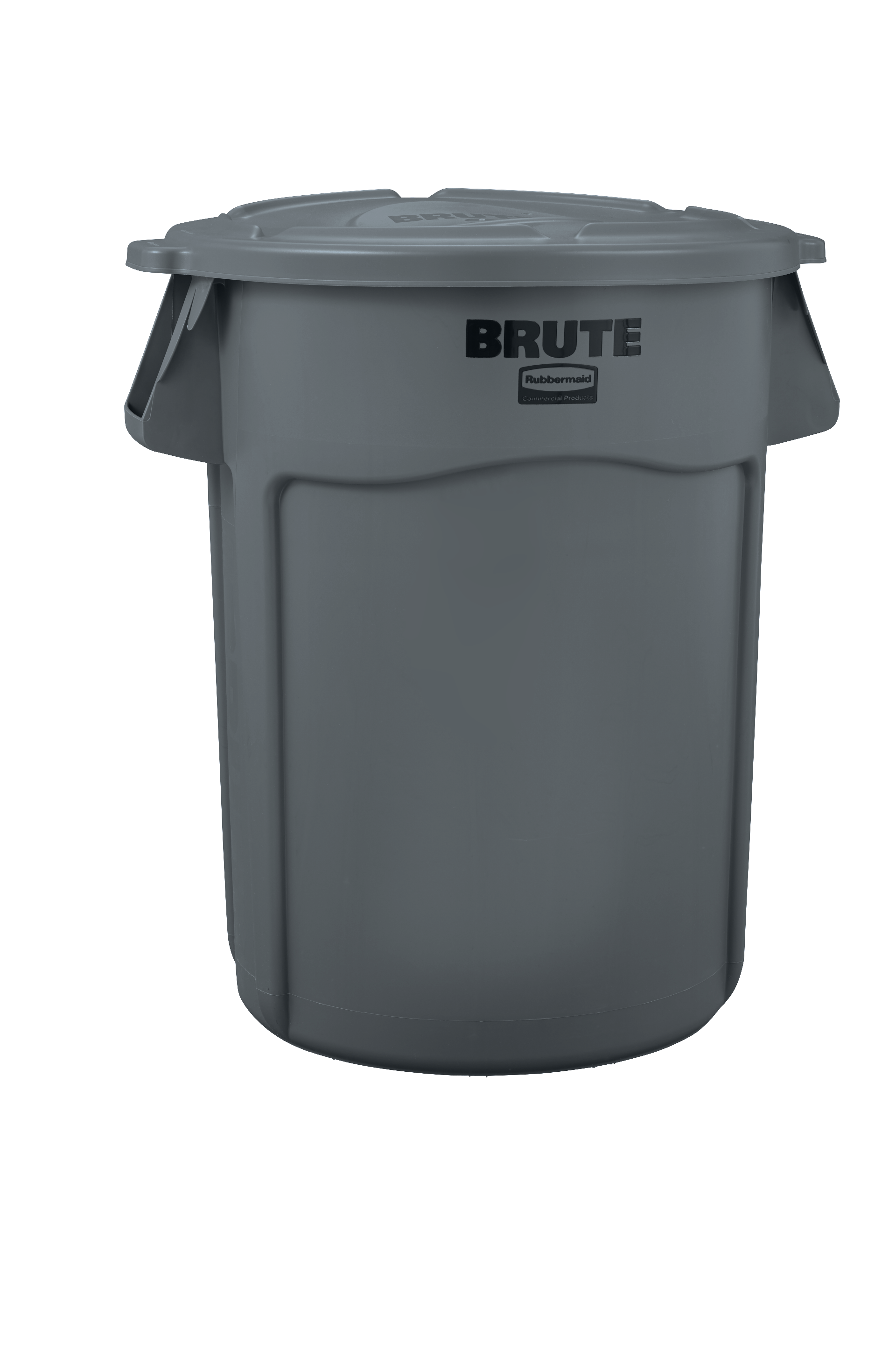 The Rubbermaid Commercial BRUTE® Self-Draining Lids feature self-draining channels that prevent water from pooling.