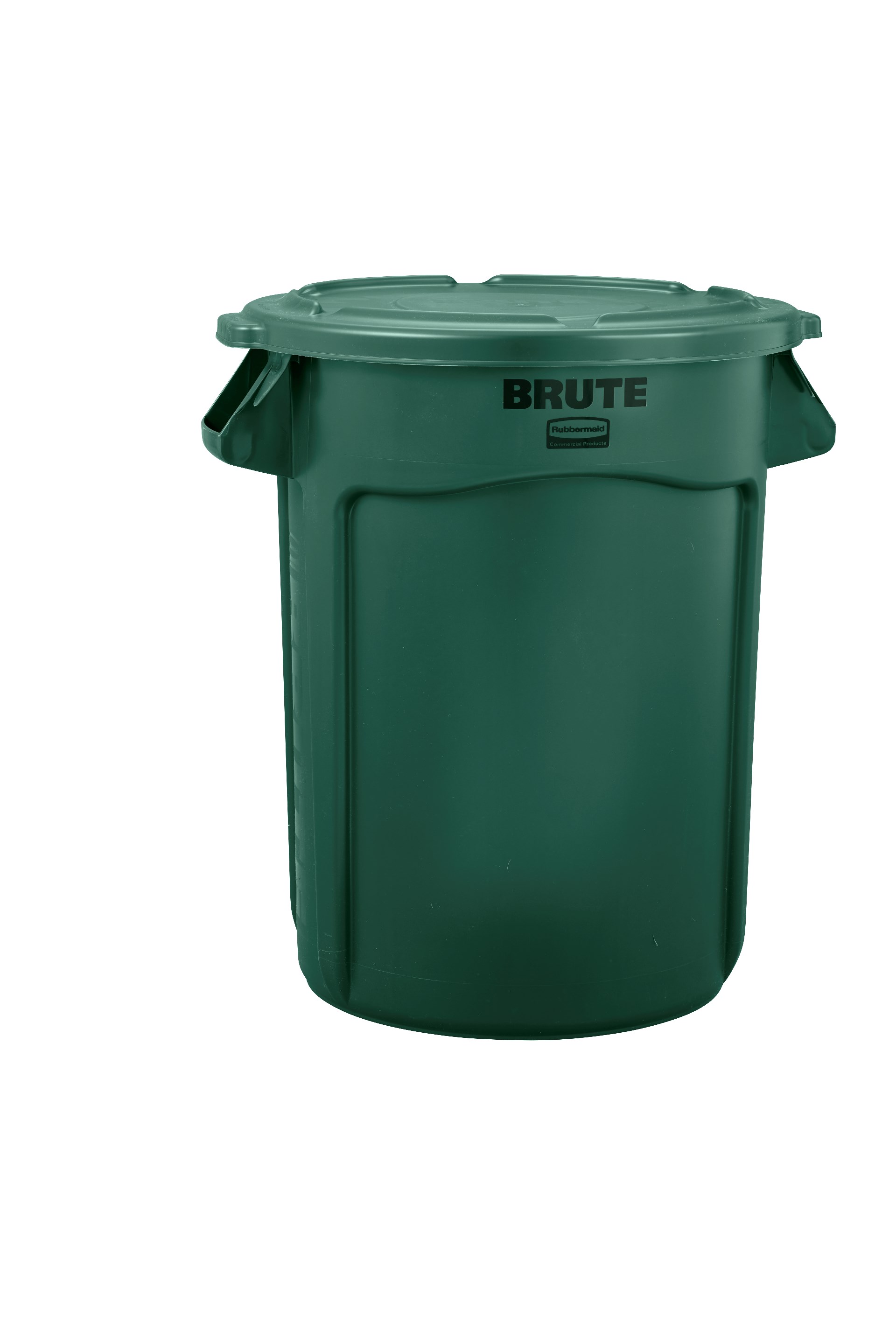 The Rubbermaid Commercial BRUTE® Self-Draining Lids feature self-draining channels that prevent water from pooling.