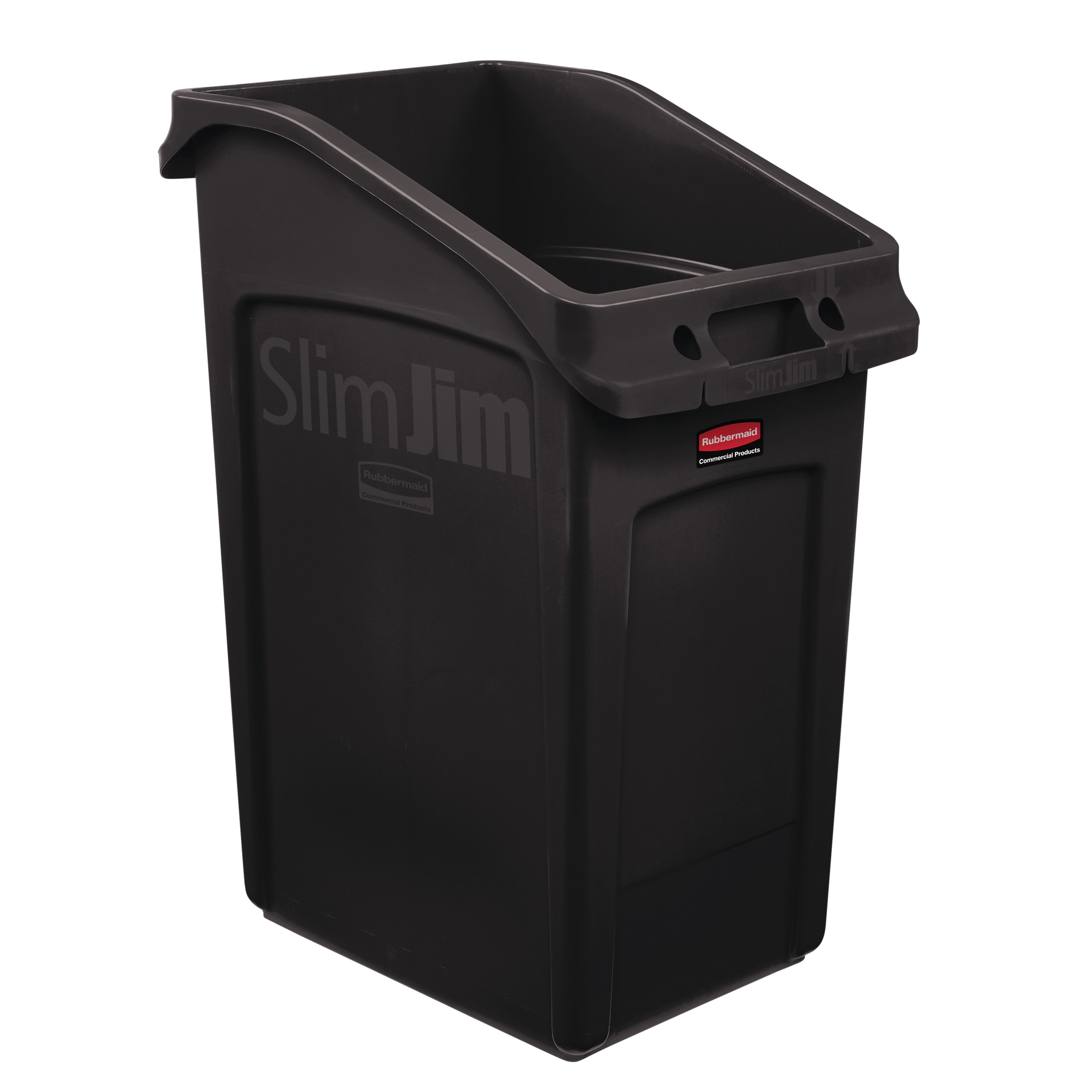 The Rubbermaid Commercial Slim Jim® Under-Counter containers are a purpose-built solution for space efficient waste disposal under the counter.