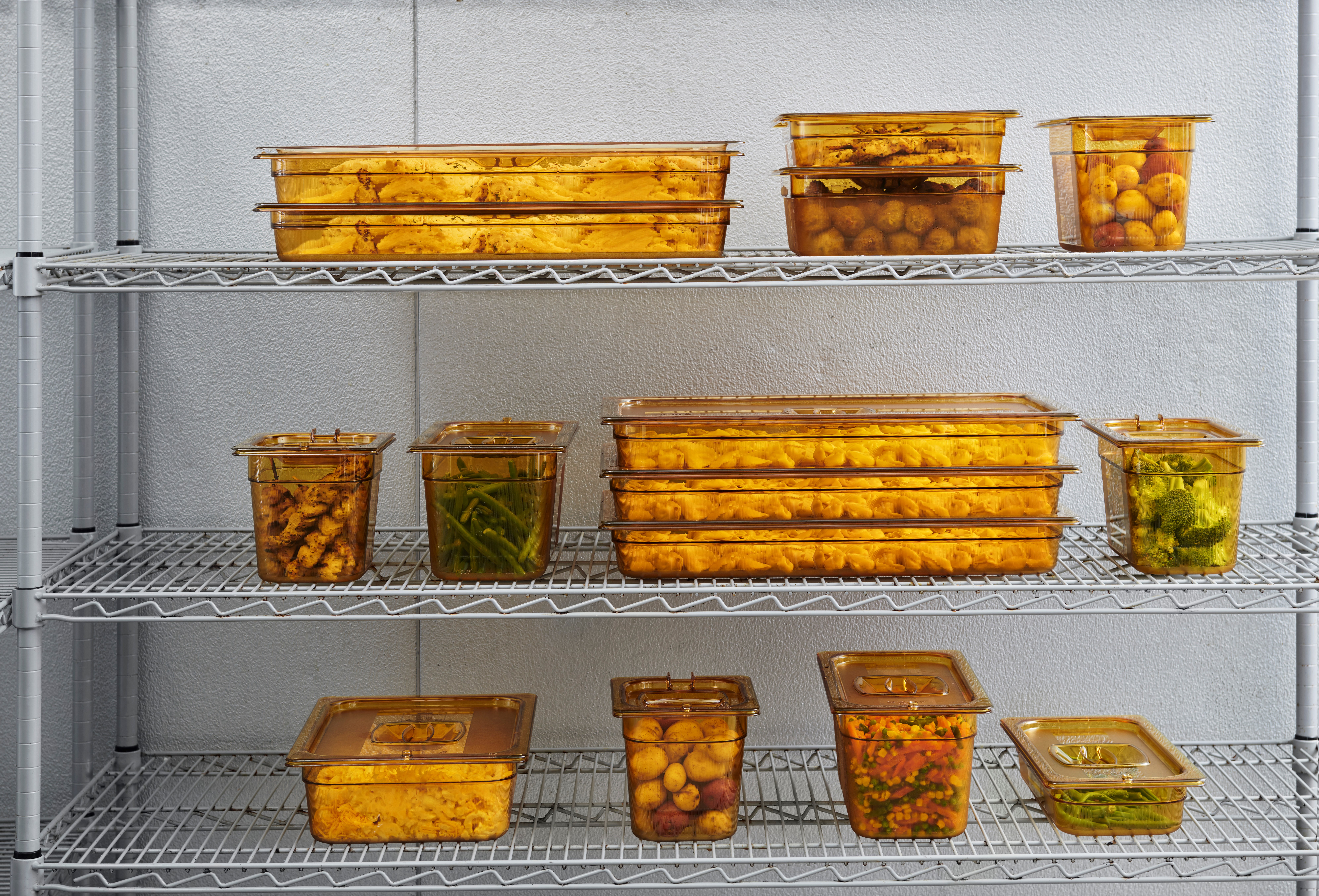 Heavy Duty hot insert pan cover with handle and notch, allowing spoon to be easily available while food remains covered