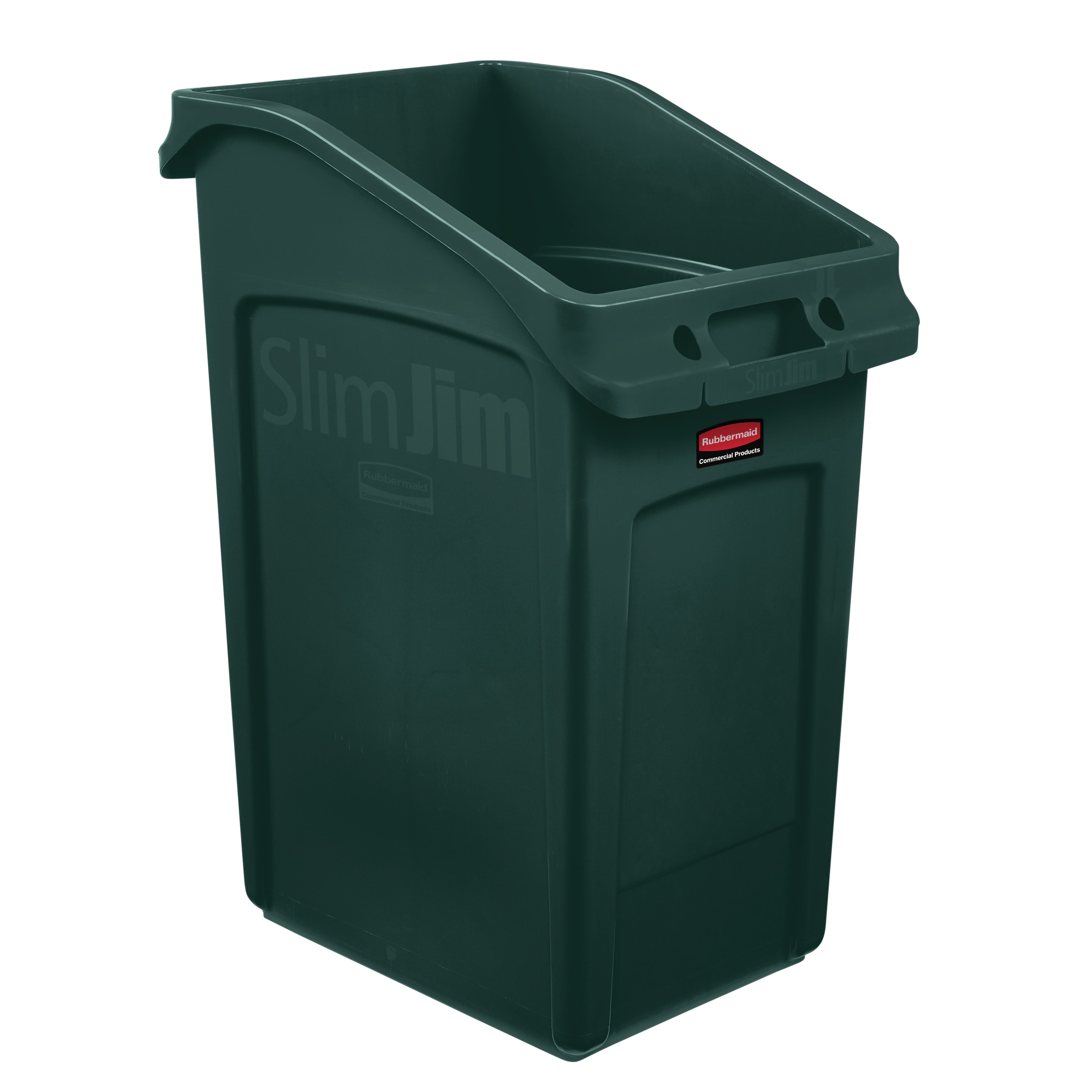 The Rubbermaid Commercial Slim Jim® Under-Counter containers are a purpose-built solution for space efficient waste disposal under the counter.