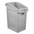 The Rubbermaid Commercial Slim Jim® Under-Counter containers are a purpose-built solution for space efficient waste disposal under the counter.