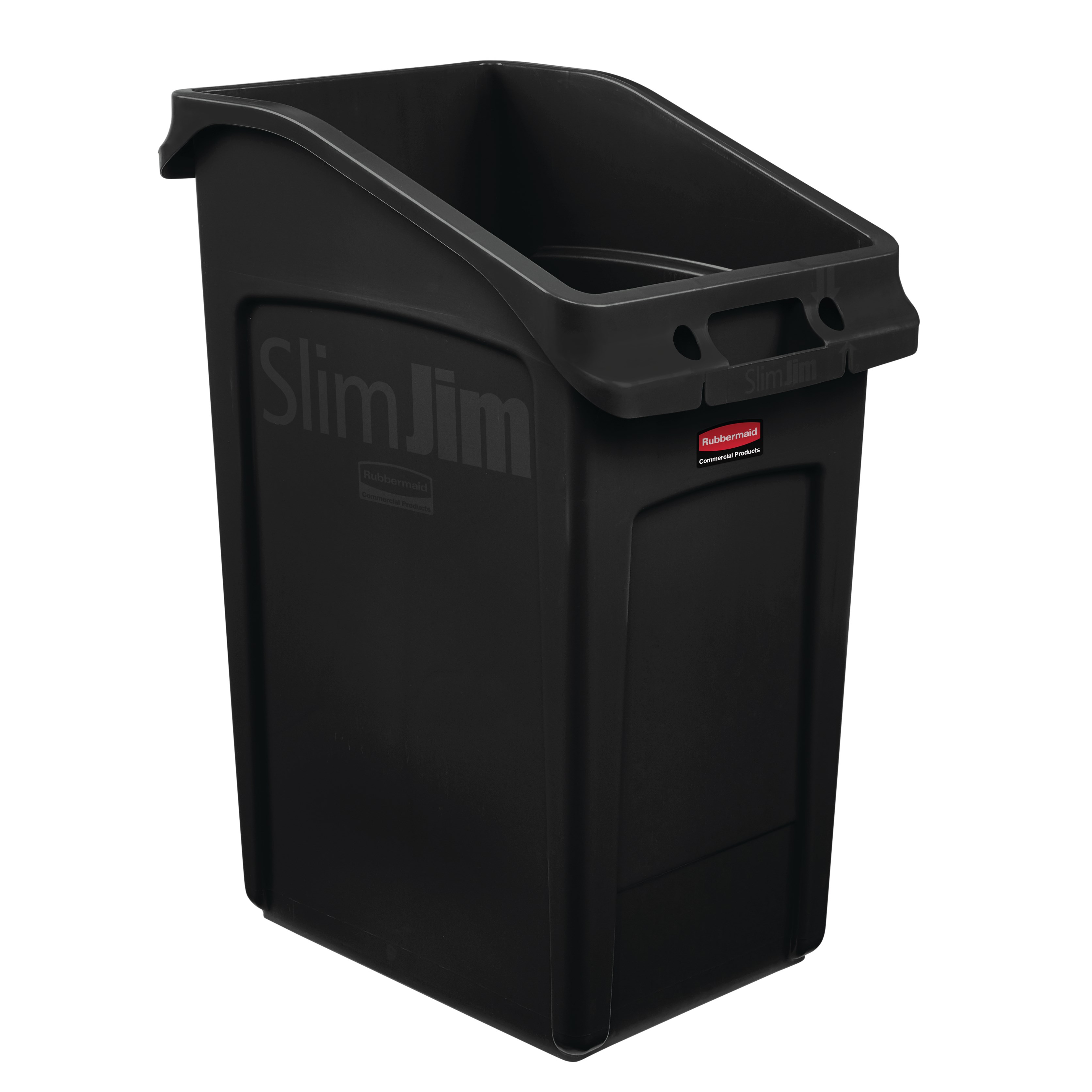 The Rubbermaid Commercial Slim Jim® Under-Counter containers are a purpose-built solution for space efficient waste disposal under the counter.