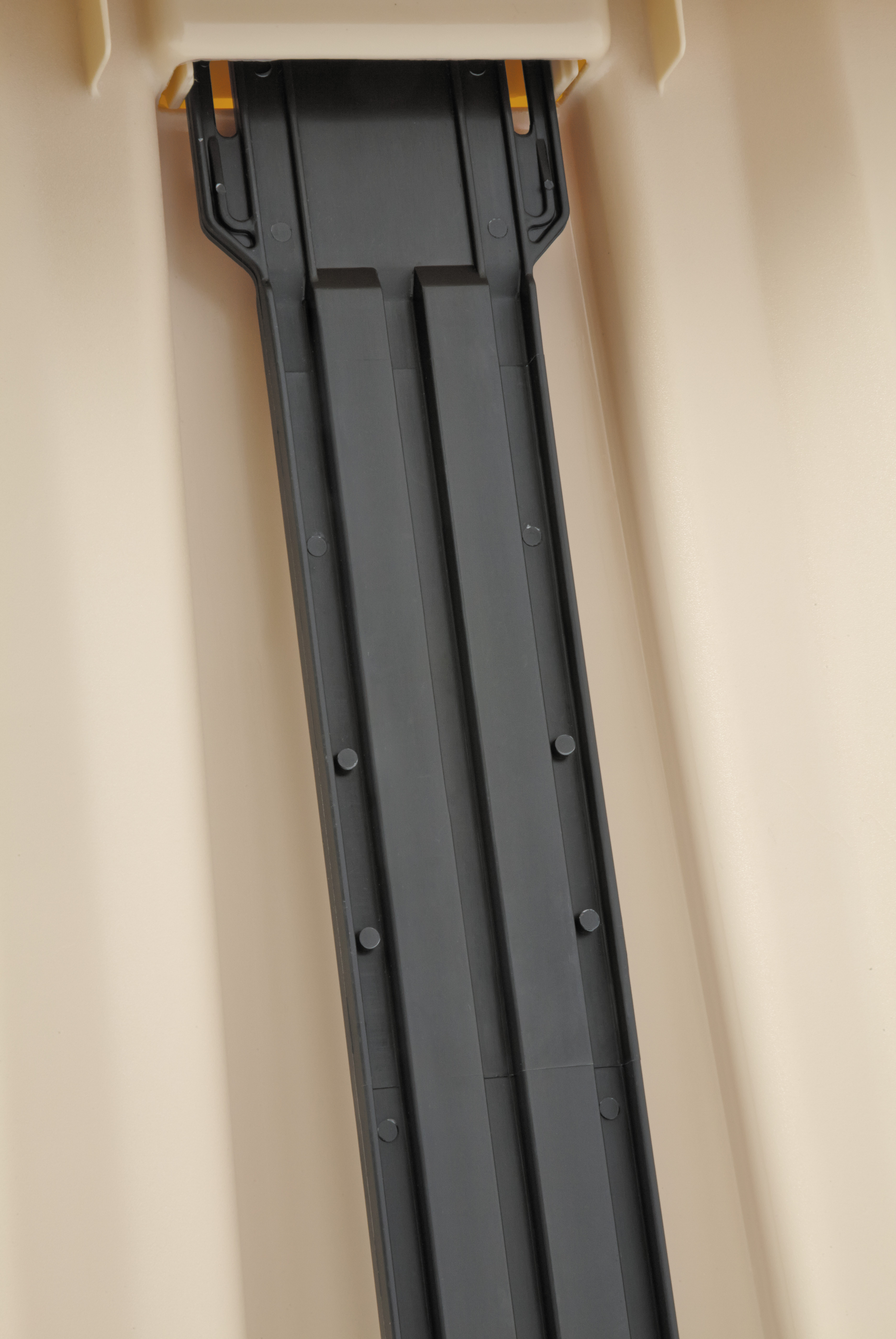 The Rubbermaid Commercial Step-On Container provides sanitary waste management.