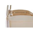 The Rubbermaid Commercial Streamline®  Step-On Container features a slim profile and small footprint to fit in tightest spaces. Streamline®  Step-On containers are constructed with premium-quality materials and meet the needs of any environment with efficiency, safety, and durability.