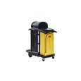 The Vinyl Bag for Janitorial Cleaning Carts is a high-capacity waste collection bag that can hold up to 34 gallons of soiled linens or waste  – 20% more than traditional cart bags.