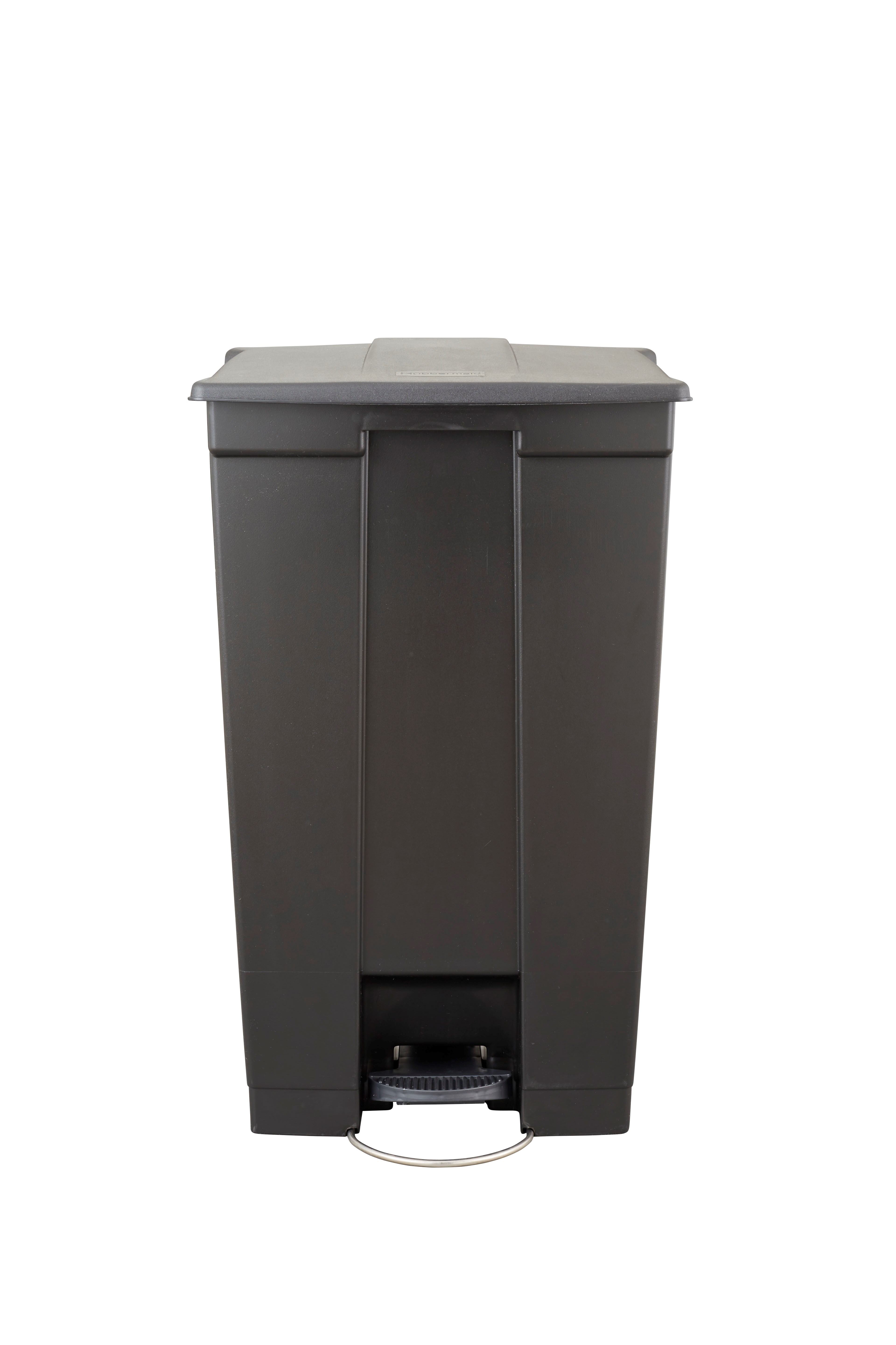 The Rubbermaid Commercial Legacy Step-On Container provides sanitary waste management. The step-on foot pedal reduces contamination and improves working conditions.