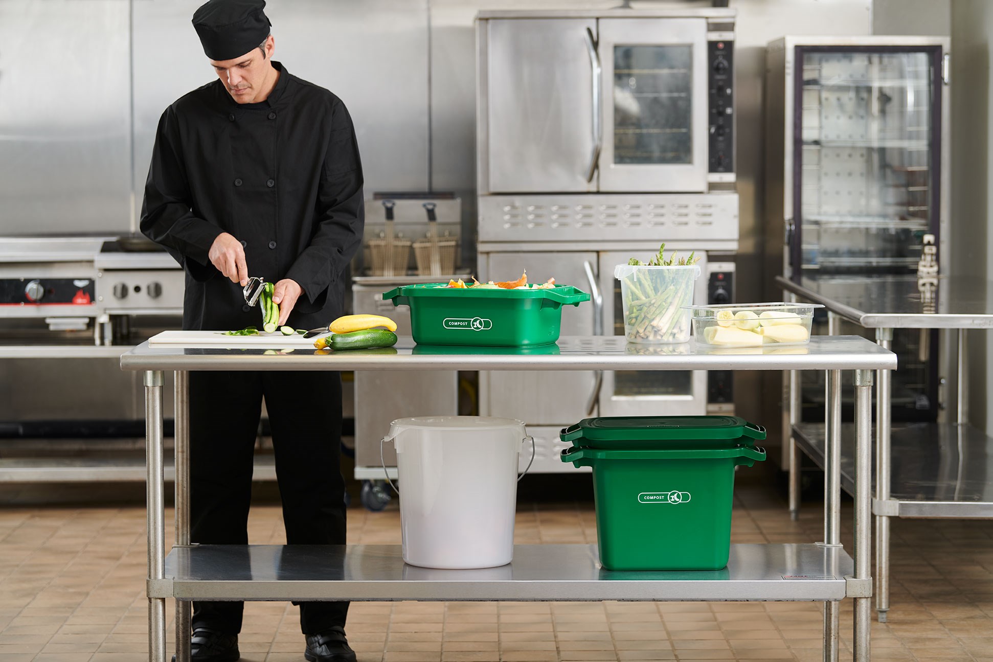 The RCP Compost System ensures effective compliance with growing food waste diversion regulations.