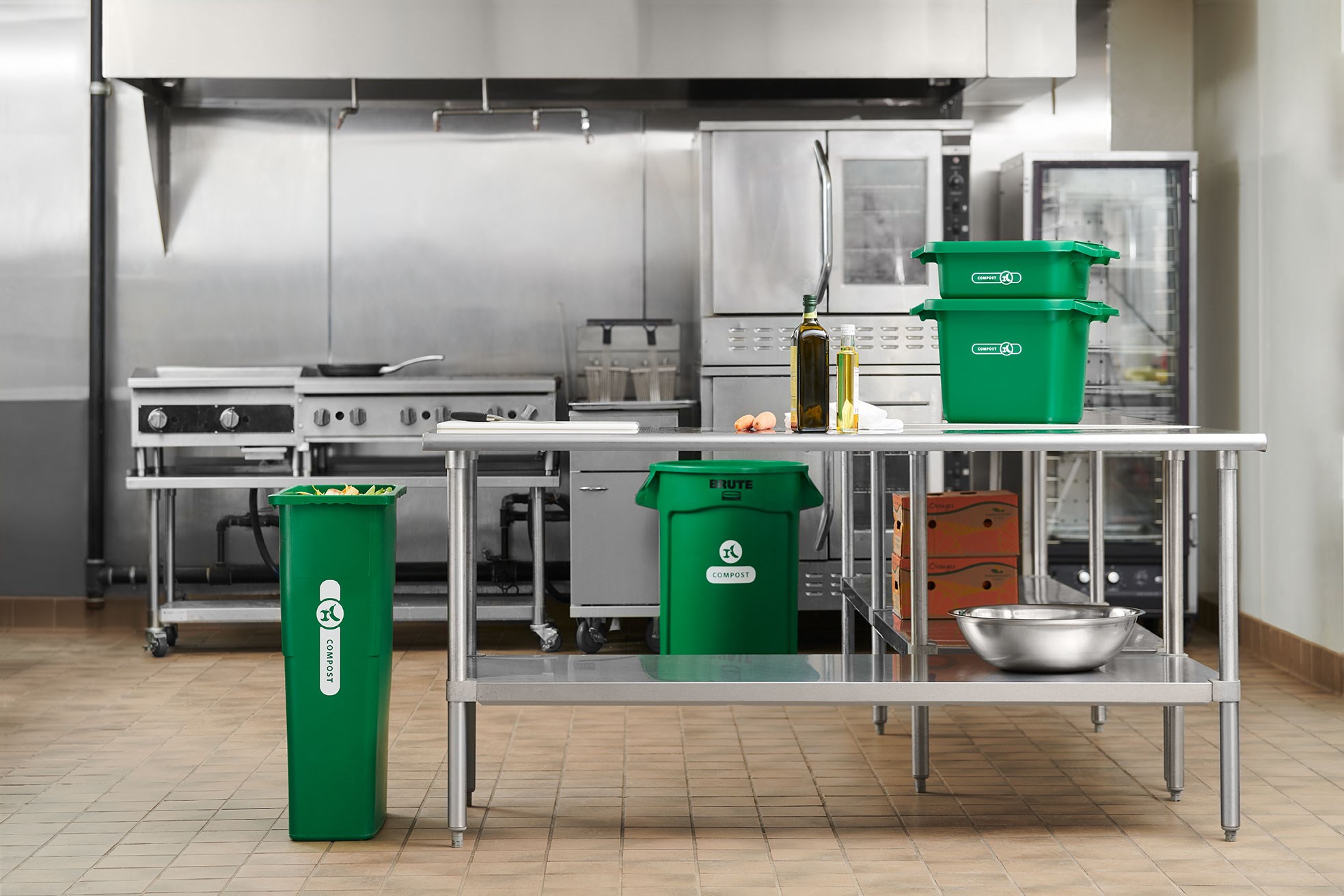 The RCP Compost System ensures effective compliance with growing food waste diversion regulations.