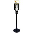 This all-metal stand with a weighted base enables free-standing hand sanitizer placement for easy access anywhere. Multi-solution stand allows for both Autofoam Dispensers and Metal Brackets to be mounted.
