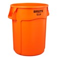 The High Visibility Vented BRUTE® Container was designed with visual distinction to help improve safety in the workplace. The bright color creates high contrast against a variety of backgrounds for quick identification.