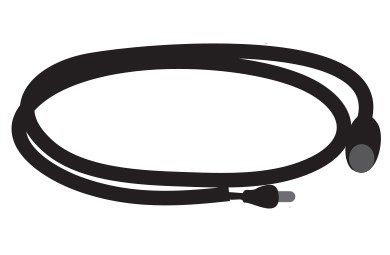 OneShot® Adapter Wire (bayonet) connects one OneShot® Lotion or Foam Counter Mounted Systems to A/C Adapter.