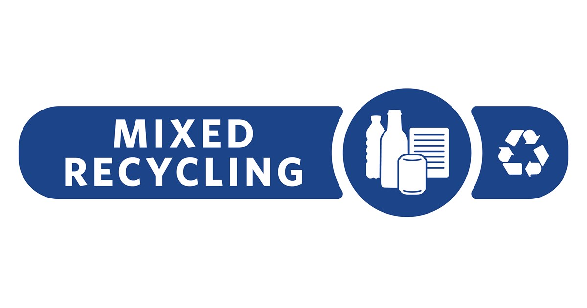 Metal Waste Stream Labels, Colored | Rubbermaid Commercial P