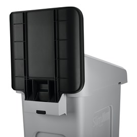 Slim Jim® Recycling Station Billboards provide better waste stream visibility by selecting a distinct color for each type of waste stream your facility needs.