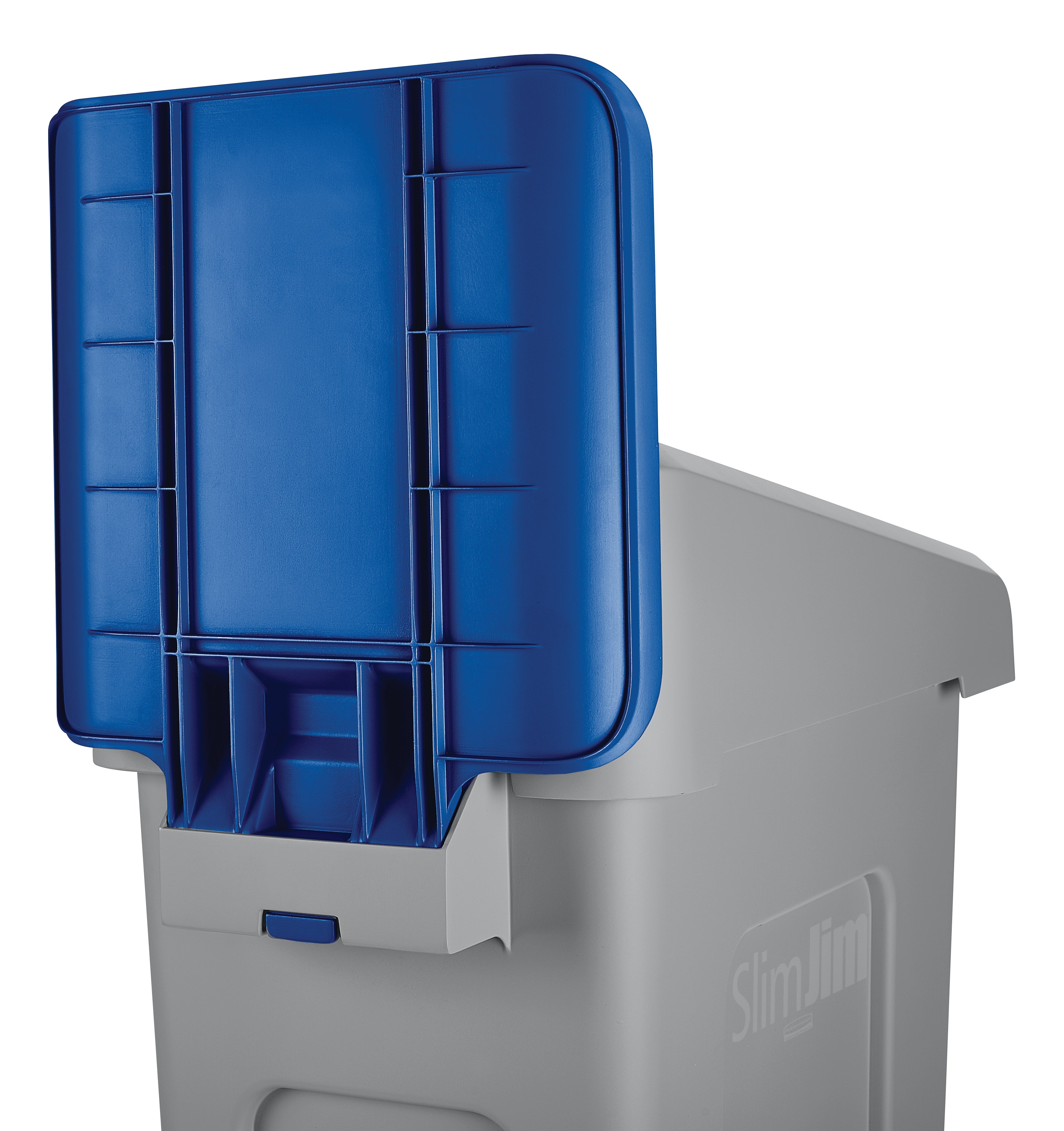 Slim Jim® Recycling Station Billboards provide better waste stream visibility by selecting a distinct color for each type of waste stream your facility needs.