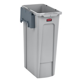 The Slim Jim® Recycling Station offers a front-of-house look with back-of-house functionality. It seamlessly connects with the 33G Slim Jim Recycling Station for a customizable recycling solution.
