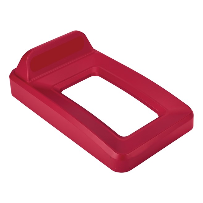 Slim Jim® recycling lids are designed to make recycling easier with consistent color-coding, lid openings and waste stream options