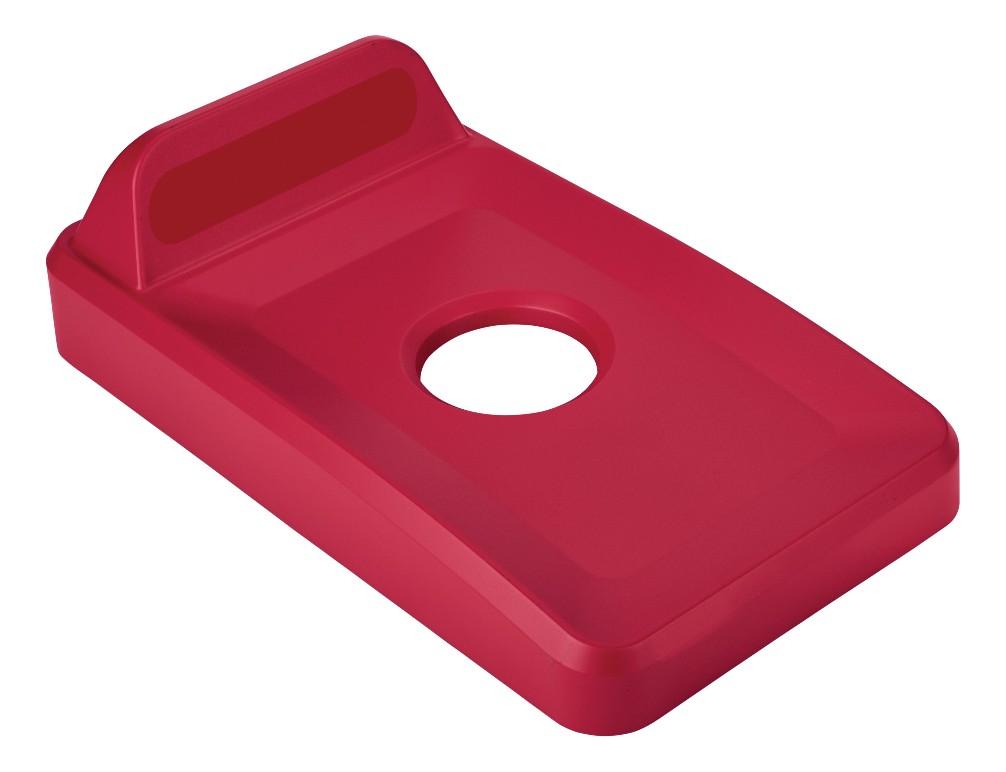 Slim Jim® recycling lids are designed to make recycling easier with consistent color-coding, lid openings and waste stream options