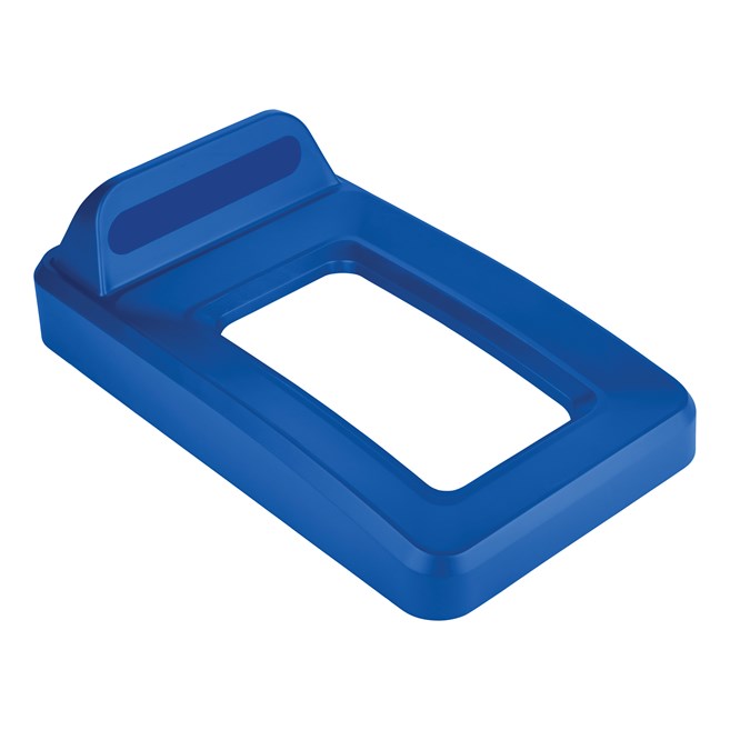 Slim Jim® recycling lids are designed to make recycling easier with consistent color-coding, lid openings and waste stream options