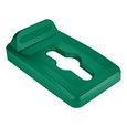 Slim Jim® recycling lids are designed to make recycling easier with consistent color-coding, lid openings and waste stream options